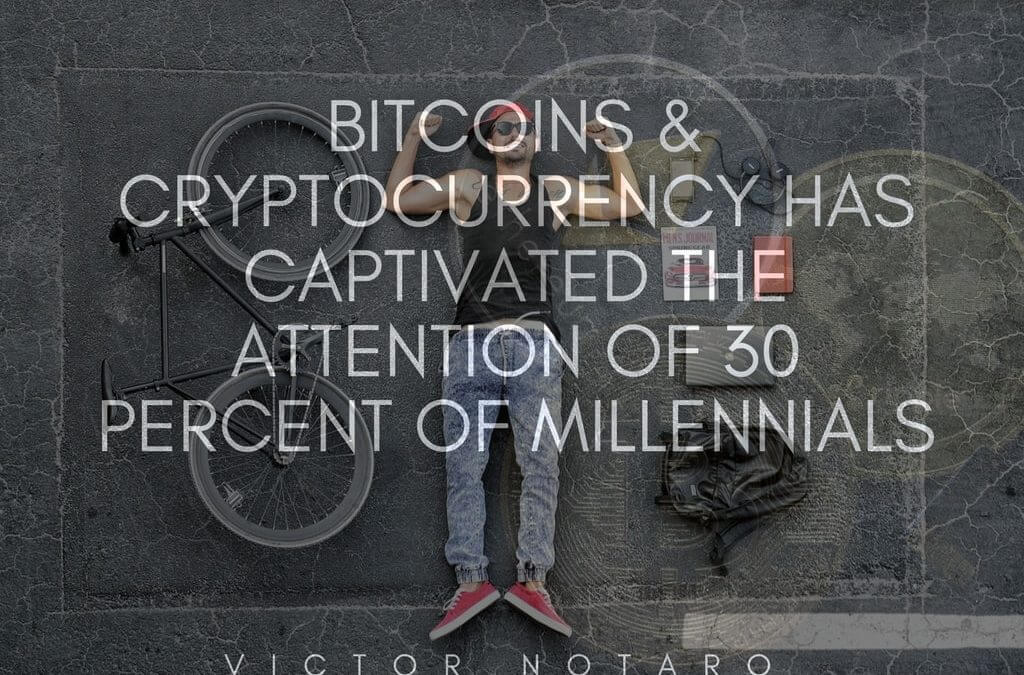Bitcoins & Cryptocurrency Has Captivated The Attention of 30 Percent of Millennials